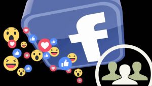 facebook groups logo with engagement emojis