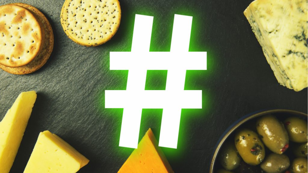 The best food hashtags