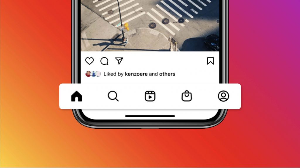 Instagram adds reels and shopping to the homescreen